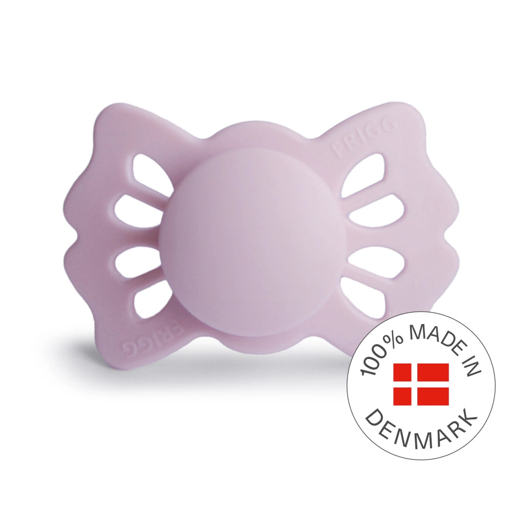 FRIGG Symmetrical Pacifier - Lucky Silicone Size 1 - Soft Lilac