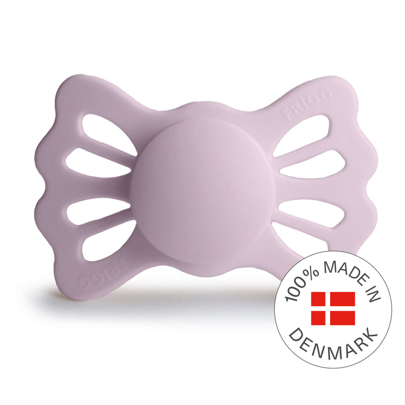 FRIGG Symmetrical Pacifier - Lucky Silicone Size 2 - Soft Lilac