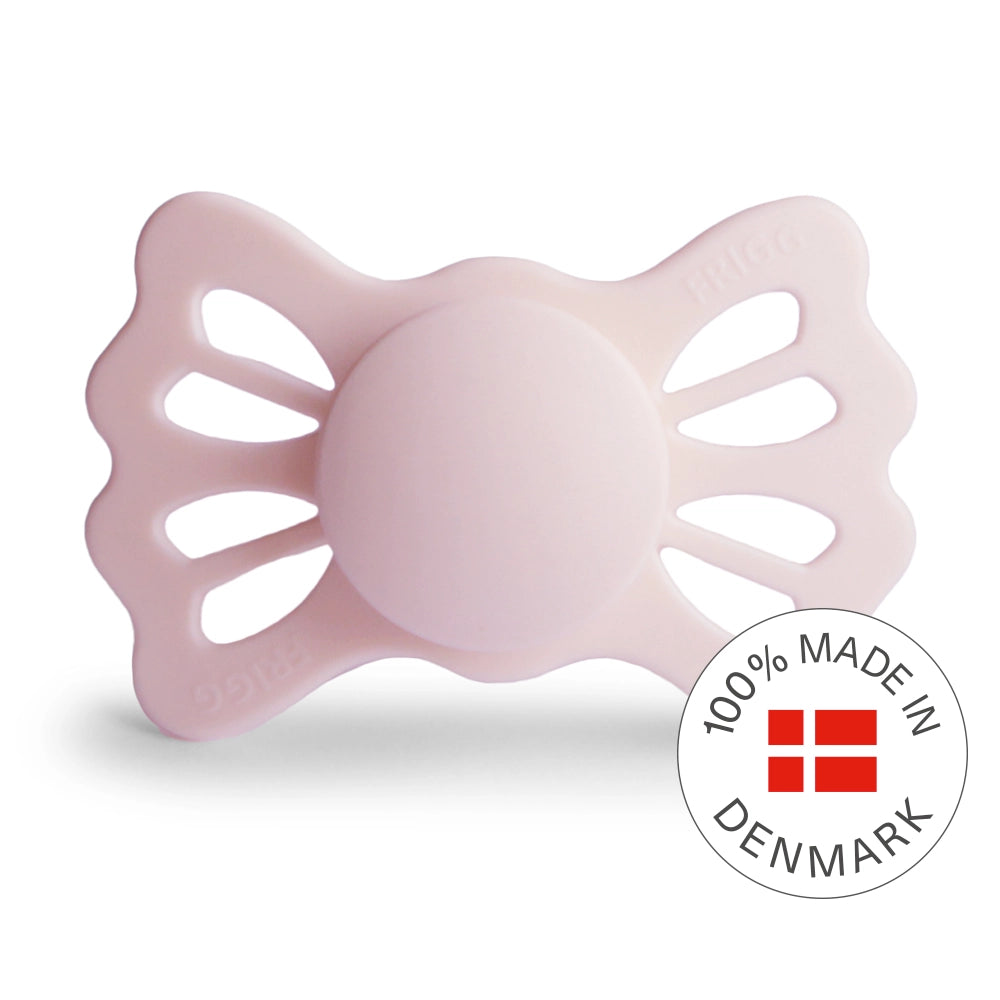 FRIGG Symmetrical Pacifier - Lucky Silicone Size 2 - White Lilac