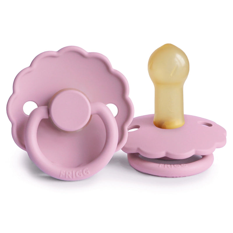 FRIGG Round Pacifier - Daisy Latex Size 2 - Lupine
