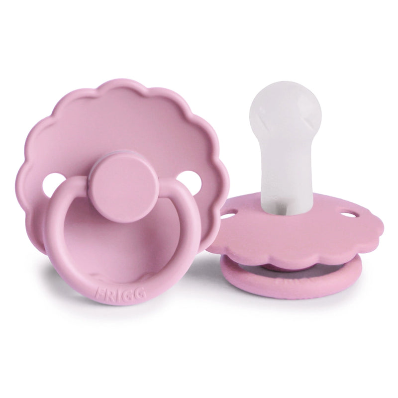 FRIGG Round Pacifier - Daisy Silicone Size 2 - Lupine