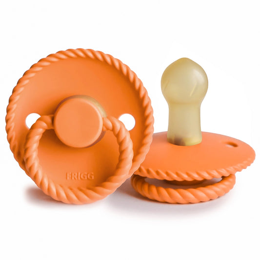 FRIGG Round Pacifier - Rope Latex Size 2 - Maple