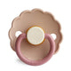 FRIGG Round Pacifier - Daisy Latex Size 1 - Peony