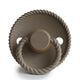 FRIGG Round Pacifier - Rope Latex Size 1 - Portobello