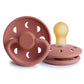 FRIGG Round Pacifier - Moon Phase Latex Size 1 - Powder Blush