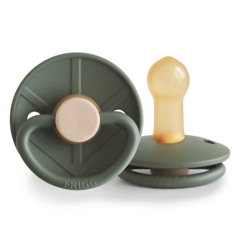FRIGG Round Pacifier - Little Viking Latex Size 2 - Ragnar