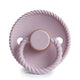 FRIGG Round Pacifier - Rope Latex Size 2 - Soft Lilac