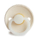 FRIGG Round Pacifier - Rope Night Latex Size 1 - Cream