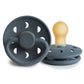 FRIGG Round Pacifier - Moon Phase Latex Size 1 - Slate