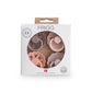 FRIGG 4-Pack Pacifiers - Silicone Size 1 - Sunset Bliss