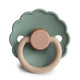 FRIGG Round Pacifier - Daisy Latex Size 2 - Willow