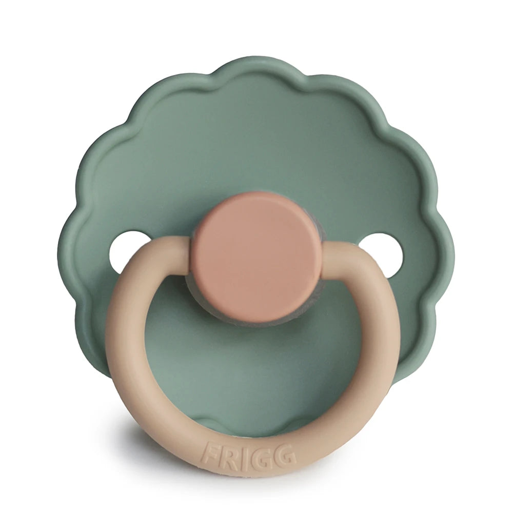 FRIGG Round Pacifier - Daisy Silicone Size 2 - Willow